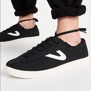 TRETORN Women's Nyliteplus Canvas Sneakers Lace-Up Casual Tennis Shoes Classic